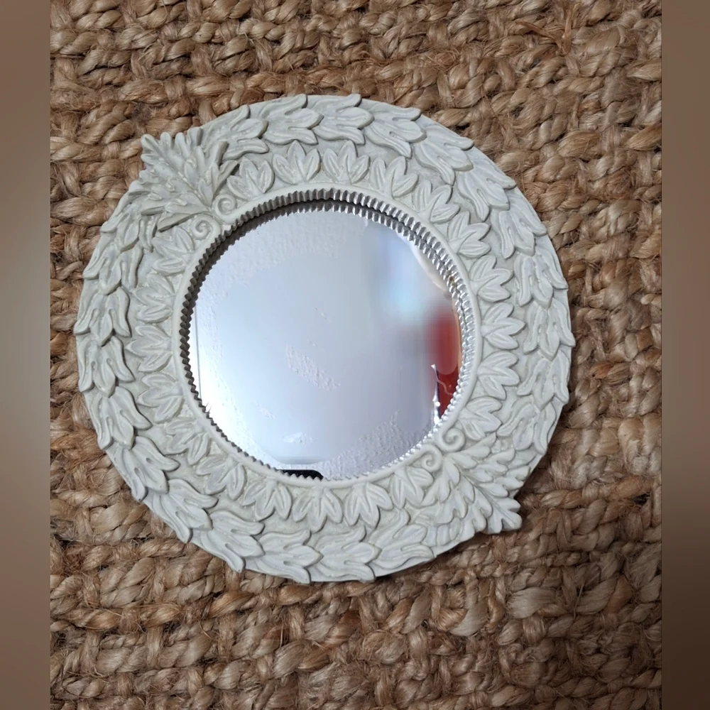 2 round wall mirror contemporary boho farmhouse neutro luxury art accesories